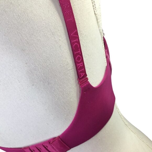 Victoria's Secret Body by Victoria Perfect Shape Size 34D Underwire Velvet - Picture 6 of 8